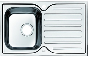 Мойка кухонная из нержавеющей стали IDDIS STRIT STR78SLi77 78*48 см.  Мойка кухонная из нержавеющей стали IDDIS STRIT STR78SLi77 78*48 см.