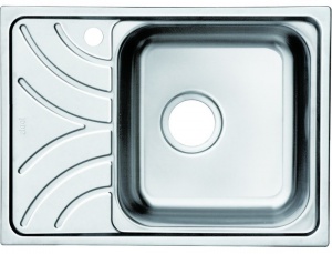 Мойка кухонная из нержавеющей стали IDDIS ARRO ARR60SRi77 60,5*44 см.  Мойка кухонная из нержавеющей стали IDDIS ARRO ARR60SRi77 60,5*44 см.