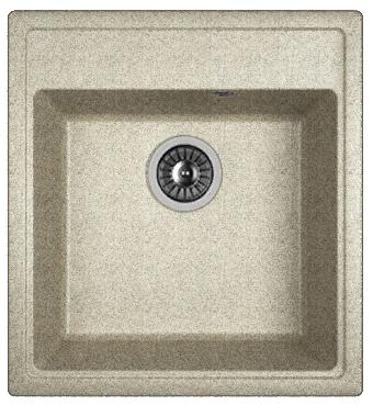 Мойка кухонная из литьевого мрамора Dr. Gans НИКА 470 25.070.B0470.408 47*51 см. серый Мойка кухонная из литьевого мрамора Dr. Gans НИКА 470 25.070.B0470.408 47*51 см. серый
