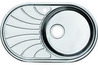 Мойка кухонная из нержавеющей стали IDDIS SUNO SUN77SRi77 77*48 см. 