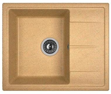 Мойка кухонная из литьевого мрамора Dr. Gans НИКА 580 25.070.B0580.406 58*47 см. терракота