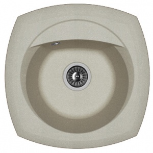 Мойка кухонная керамогранитная Florentina КОРСИКА 20.105.B0510.305 51*51 см. грей