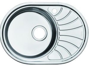 Мойка кухонная из нержавеющей стали IDDIS SUNO SUN65SLi77 65*46 см. 