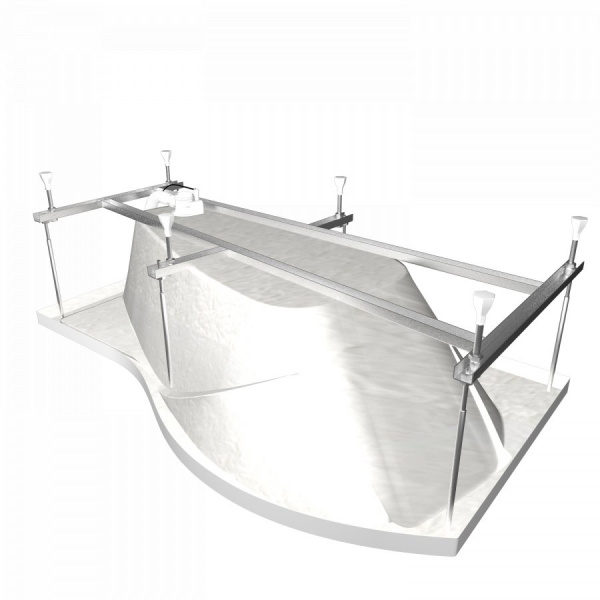 Ванна акриловая Triton МИШЕЛЬ  170x95 см. правая 