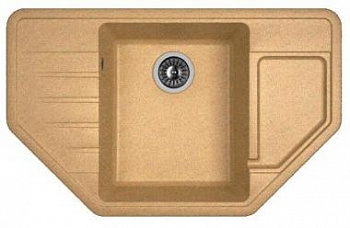 Мойка кухонная из литьевого мрамора Dr. Gans РИО 25.080.C0800.406 80*50 см. терракота