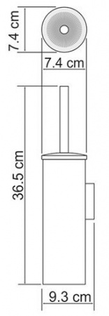 Ёрш навесной WasserKRAFT  K-1087  