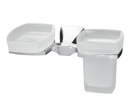 Стакан и мыльница навесной WasserKRAFT WERN K-2526  