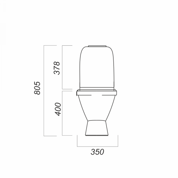Унитаз-компакт Sanita САМАРСКИЙ SMRSACC01090111   Унитаз-компакт Sanita САМАРСКИЙ SMRSACC01090111
