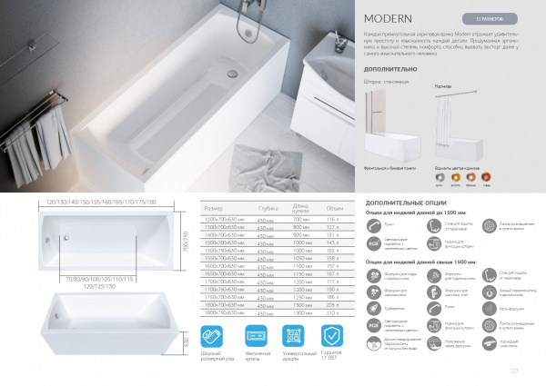 Ванна акриловая 1Marka MODERN 01мод15570 155x70 см.  Ванна акриловая 1Marka MODERN 01мод15570 155x70 см.