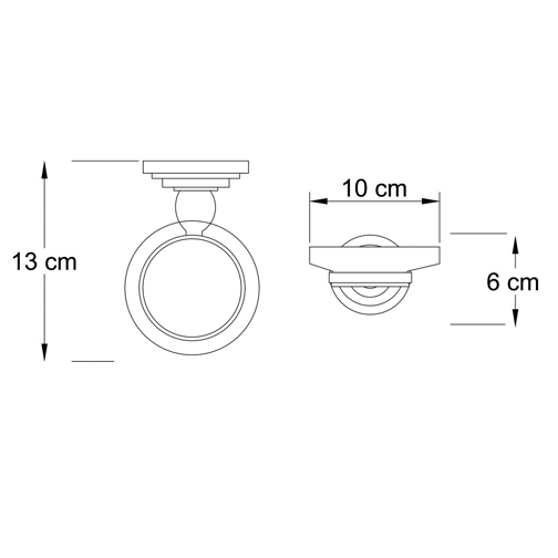 Мыльница навесная WasserKRAFT ISAR K-7329   Мыльница навесная WasserKRAFT ISAR K-7329