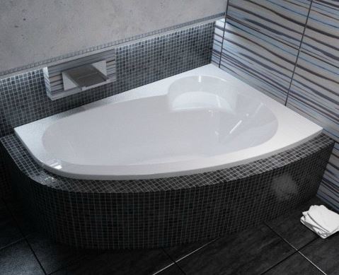 Ванна акриловая Ravak ASYMMETRIC C451000000 150x100 см. правая 