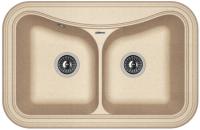 Мойка кухонная керамогранитная Florentina КРИТ 780A 20.175.E0780.107 78*51 см. песочный