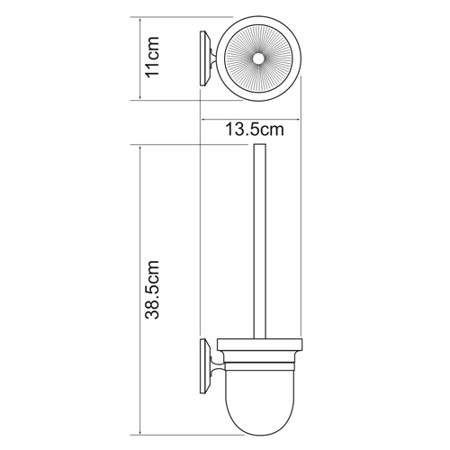 Ёрш навесной WasserKRAFT RHEIN K-6227  