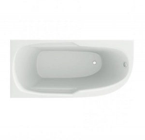 Ванна акриловая Mirsant НЕБУГ  150x80 см. левая 