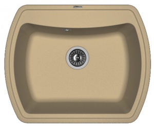 Мойка кухонная керамогранитная Florentina НИРЕ 630 20.215.D0630.306 63*51 см. капучино