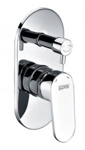 Смеситель WasserKRAFT DONAU 5341 для ванны и душа  Смеситель WasserKRAFT DONAU 5341 для ванны и душа