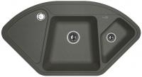 Мойка кухонная керамогранитная Florentina КАПРИ 20.185.J1060.102 100,6*57,5 см. черный