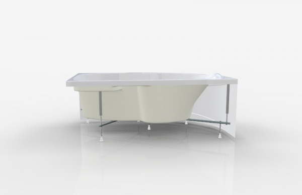 Ванна акриловая 1Marka DIANA 01ди1610п 160x100 см. правая 