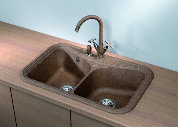 Мойка кухонная керамогранитная Florentina КРИТ 780A 20.175.E0780.306 78*51 см. капучино