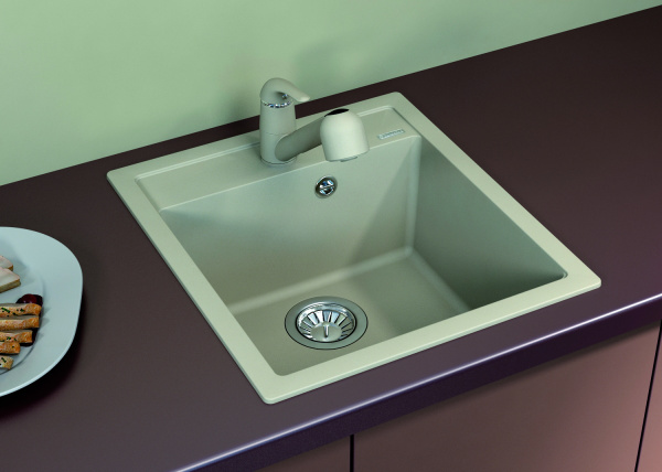 Мойка кухонная керамогранитная Florentina ЛИПСИ 460 20.280.B0460.202 46*51 см. шампань