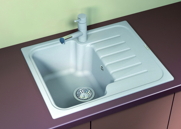 Мойка кухонная керамогранитная Florentina ТАИС 615 20.235.A0615.303 61,5*51 см. мокко