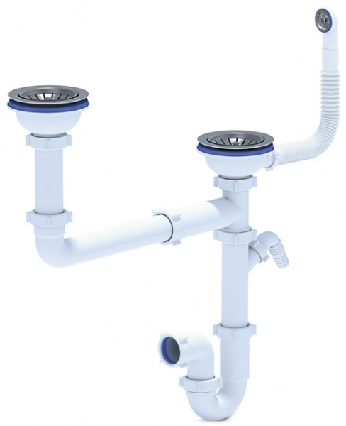 Мойка кухонная керамогранитная Florentina БОМБЕЙ 20.375.J0900.302 90*61 см. антрацит