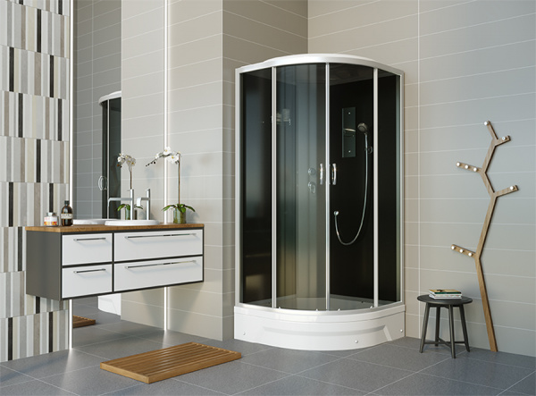 Душевая кабина Erlit  ER350926-С4-RUS 90x90 см. 