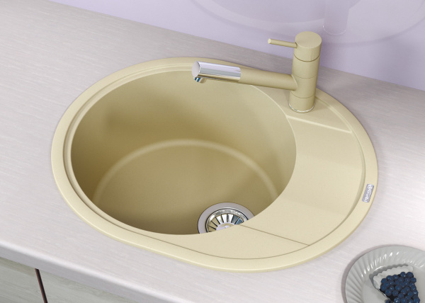 Мойка кухонная керамогранитная Florentina РОДОС 580 20.240.B0580.105 58*47 см. коричневый