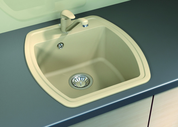 Мойка кухонная керамогранитная Florentina НИРЕ 480 20.190.B0480.107 48*51 см. песочный